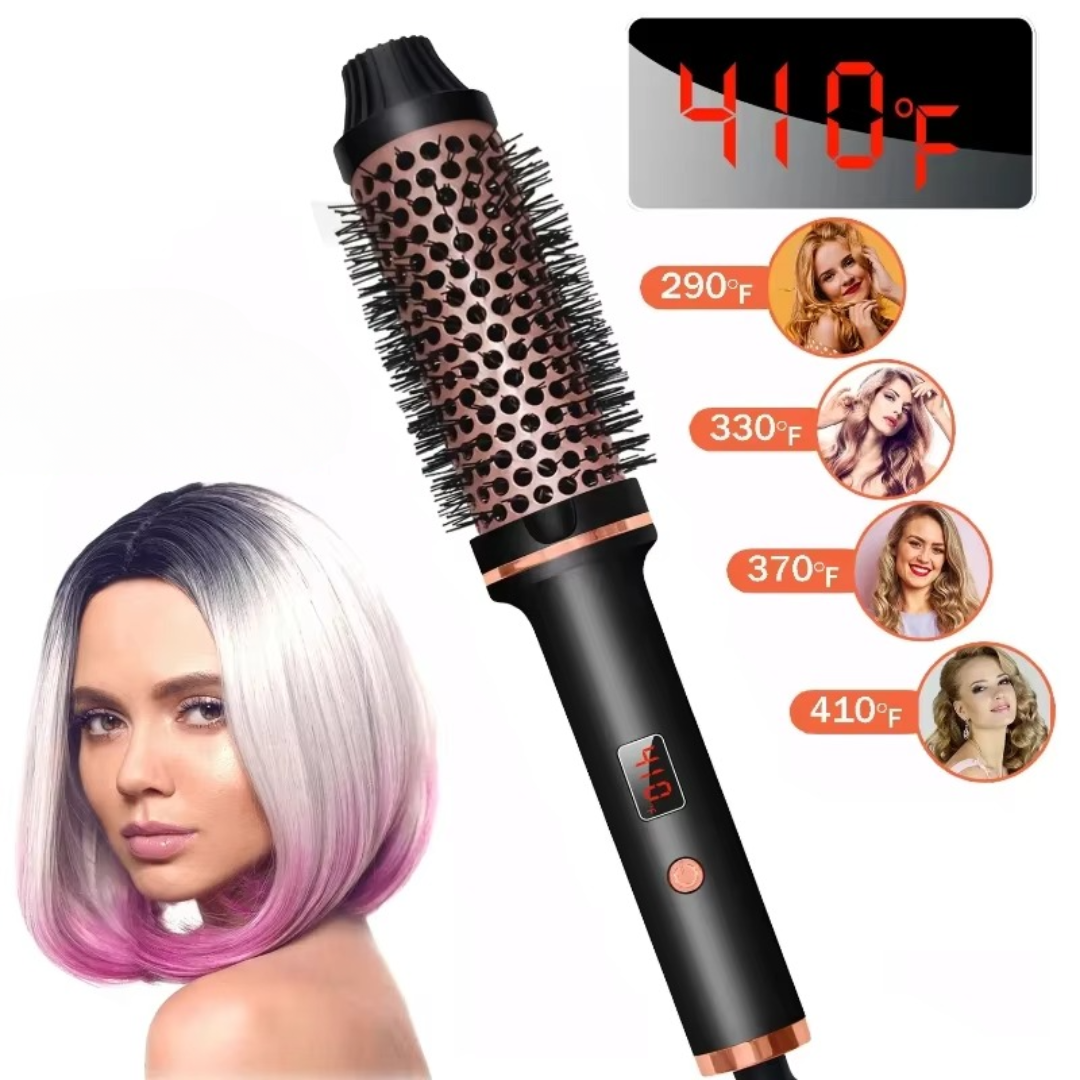 SmoothCurl Brush – 3-in-1 Warmluftbürste zum Locken, Glätten & Volumisieren