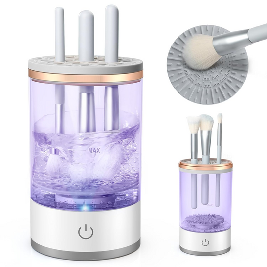 BrushClean Pro – Elektrischer Make-up Pinselreiniger für hygienisch saubere Tools
