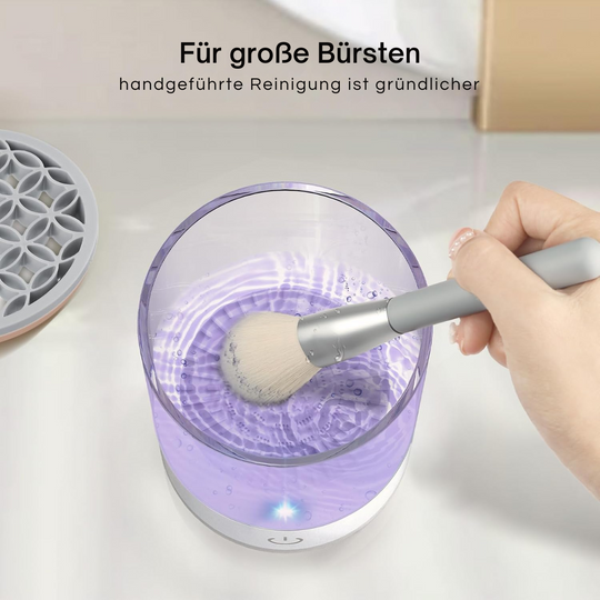 BrushClean Pro – Elektrischer Make-up Pinselreiniger für hygienisch saubere Tools
