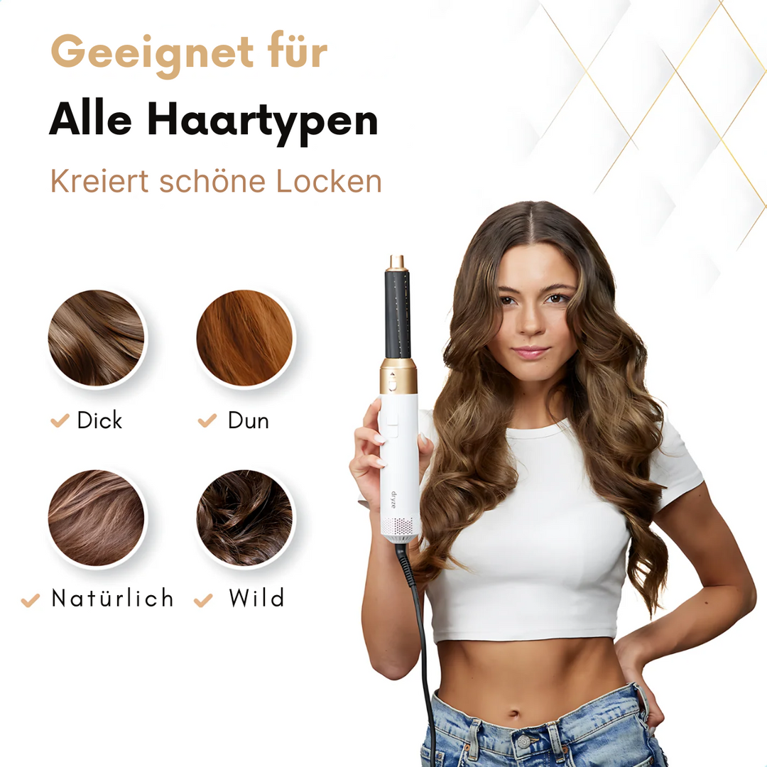AirStyle 5in1 – Multifunktionaler Haarstyler für Volumen, Locken & Glanz