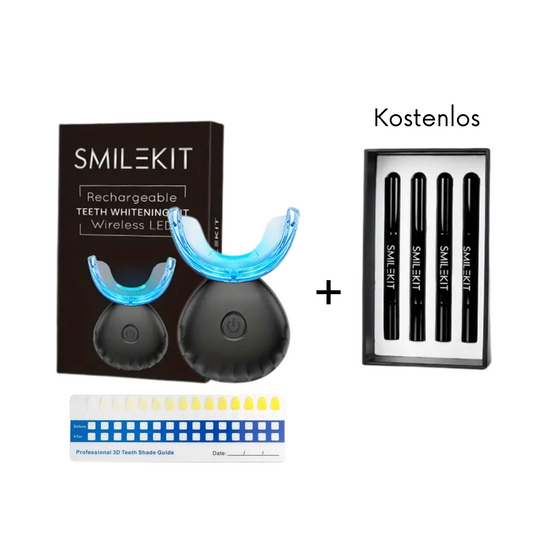 SmileKit LED – Zahnaufhellung mit LED für ein weißeres Lächeln