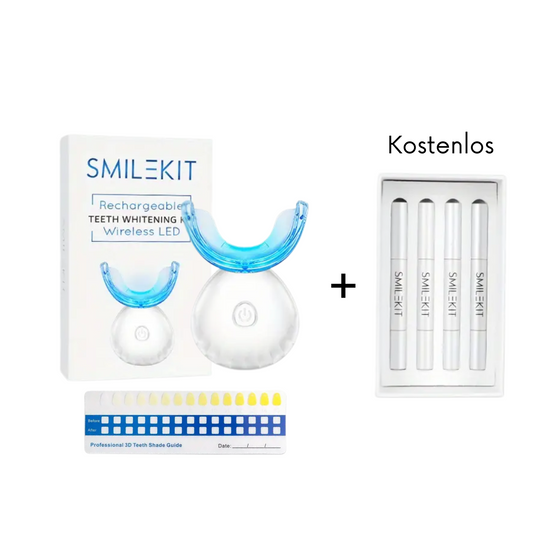 SmileKit LED – Zahnaufhellung mit LED für ein weißeres Lächeln