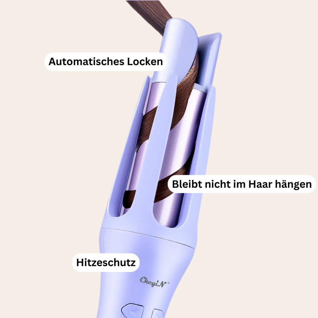 CurlMate Auto – Automatischer Lockenstab für müheloses Styling zu Hause