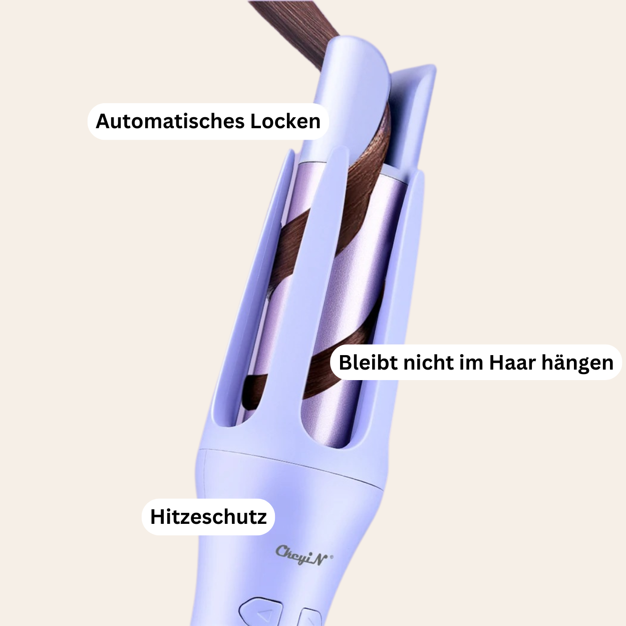 Automatischer Haarkruller - Erreichen Sie wunderschöne Locken in Minuten