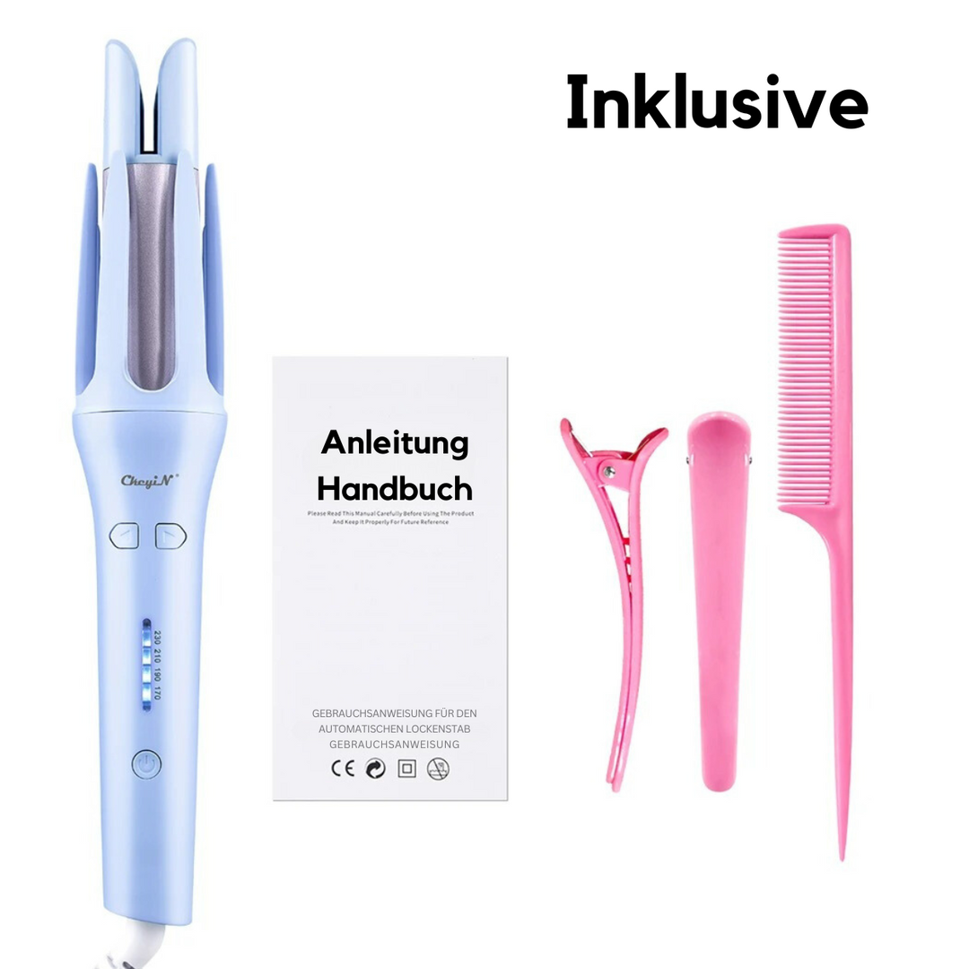 CurlMate Auto – Automatischer Lockenstab für müheloses Styling zu Hause
