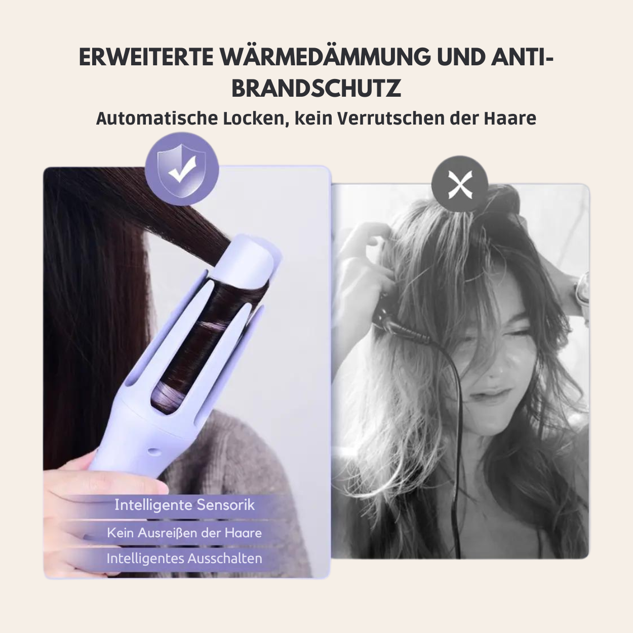 Automatischer Haarkruller - Erreichen Sie wunderschöne Locken in Minuten