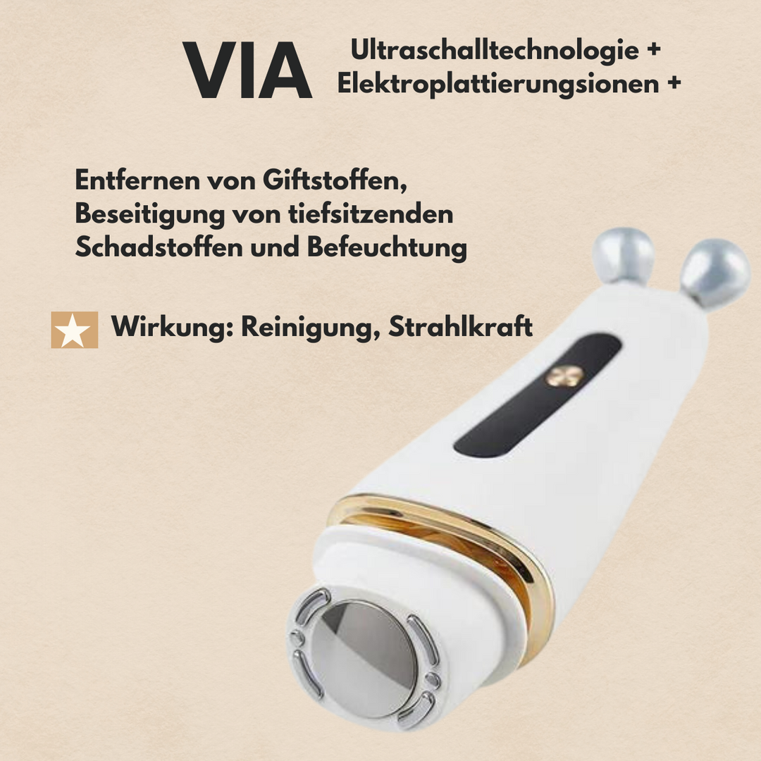 GlowLift 3in1 – EMS & Ultraschallgerät für straffe und strahlende Haut