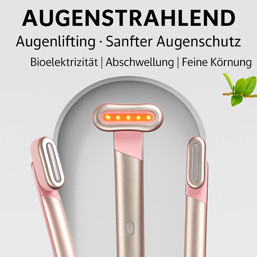 RedGlow Stick – Rotes LED-Lichtgerät gegen Falten & schlaffe Haut