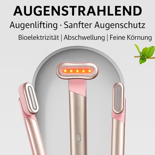 RedGlow Stick – Rotes LED-Lichtgerät gegen Falten & schlaffe Haut