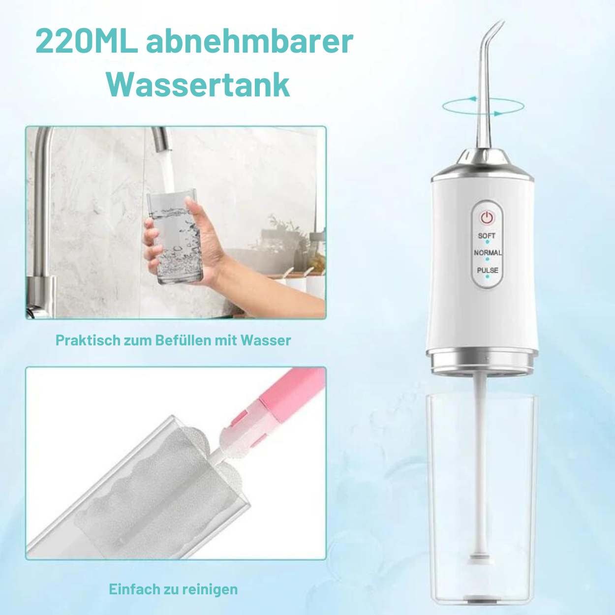 Dental Water Flosser - Verbessern Sie Ihre Zahnpflege-Routine ganz einfach