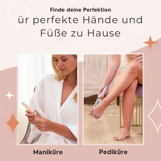 Elektrischer Hornhautentferner – Für seidig glatte Füße zu Hause