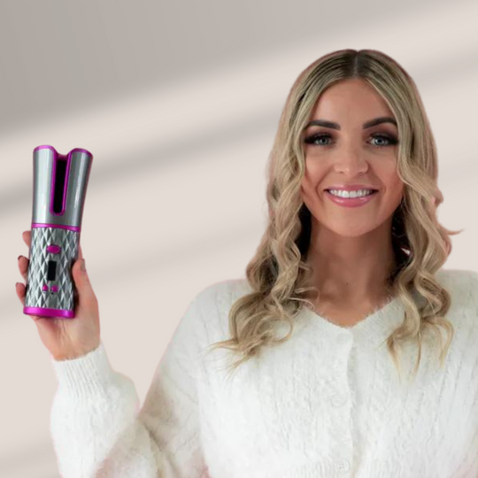 GlamCurls – Kabelloser automatischer Lockenstab für perfekte Wellen