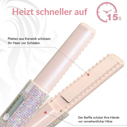 Glanz Styler - Dein funkelndes Must-have für perfektes Haarstyling unterwegs!