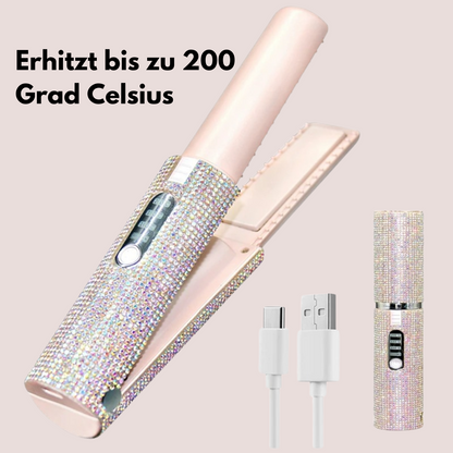 Glanz Styler - Dein funkelndes Must-have für perfektes Haarstyling unterwegs!