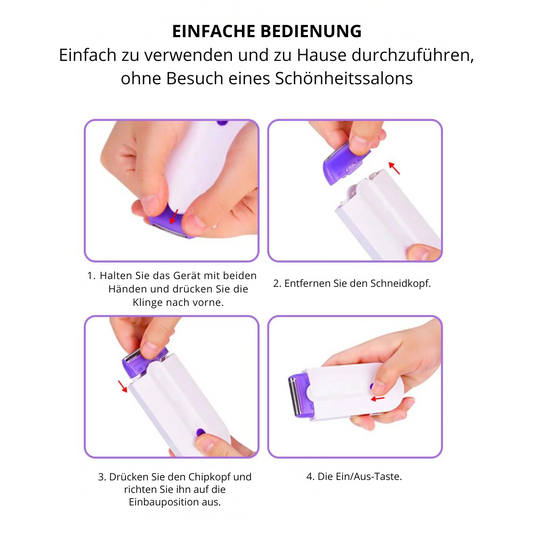 BeautyShave Pro – Elektrischer Damenrasierer für glatte Haut überall
