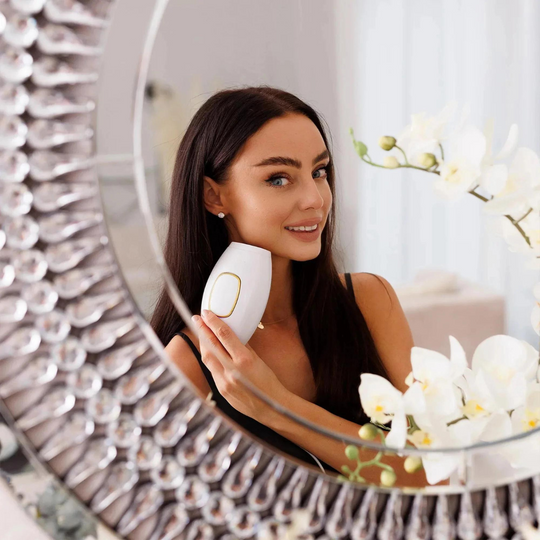 SkinGlow IPL – Kompaktes Haarentfernungsgerät für langanhaltend glatte Haut