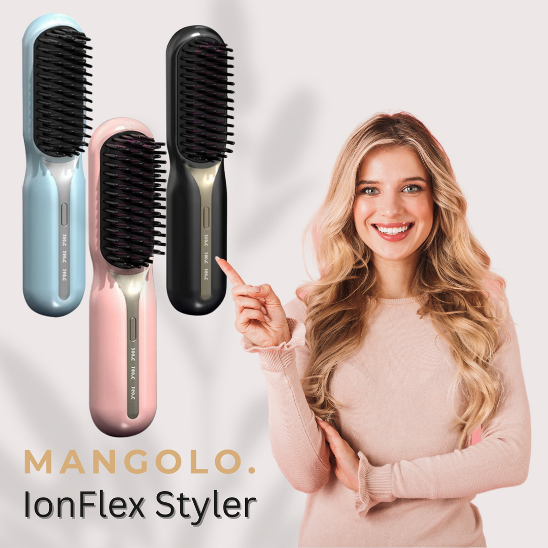 IonFlex Glättbürste – Kabelloses Haarstyling für unterwegs