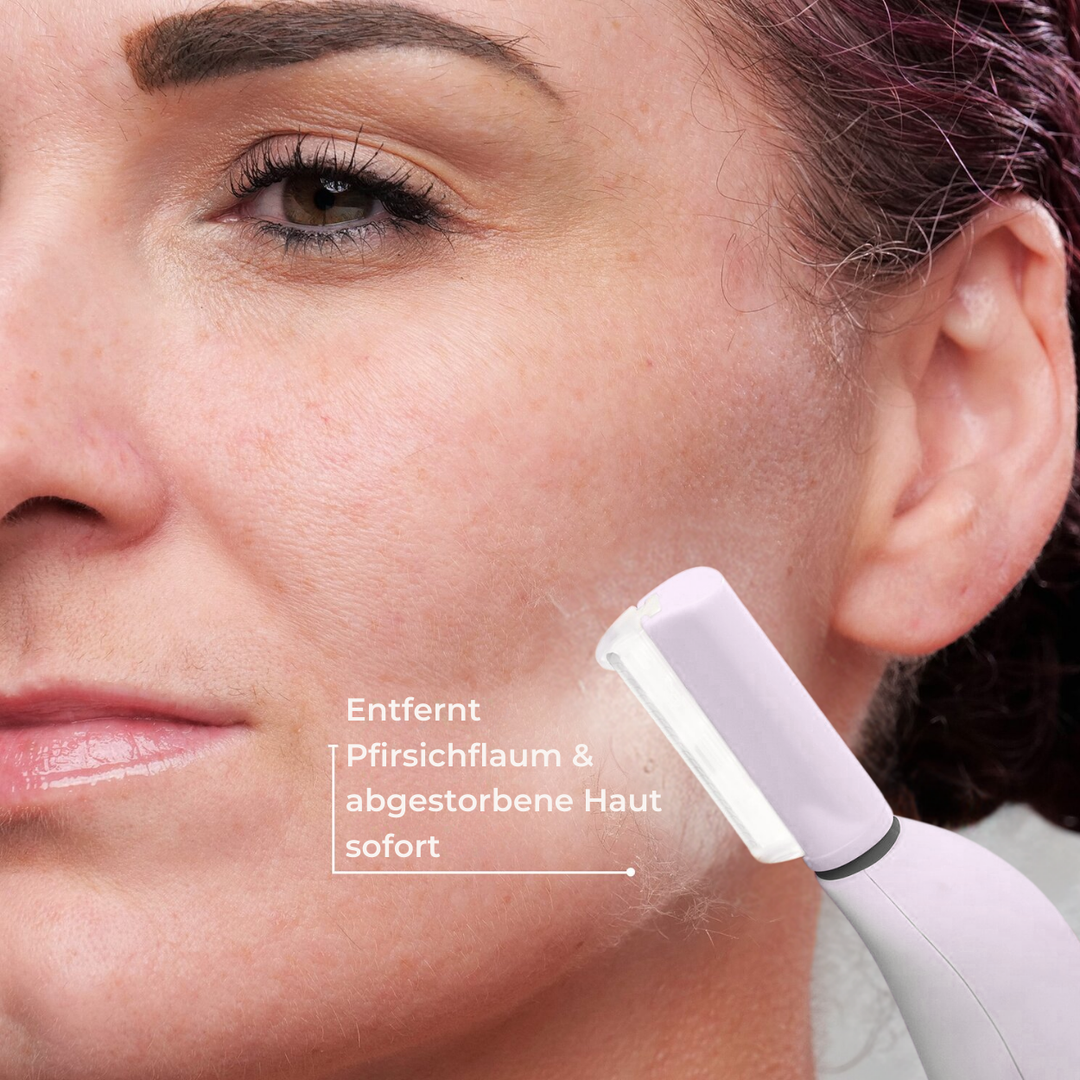 Gesichtshaarentferner Damen – Sanfte Rasur mit LED Präzision