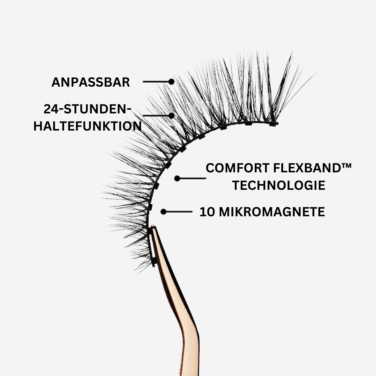 Magnetischen Liner-Wimpern - Kein Kleberchaos mehr