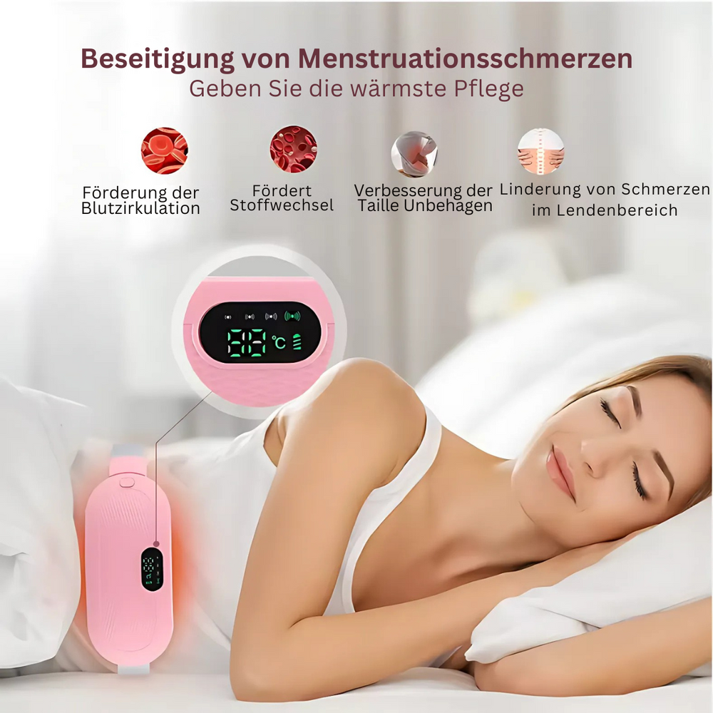 WärmeBauch Pro – Heizgürtel gegen Menstruationsschmerzen & Krämpfe