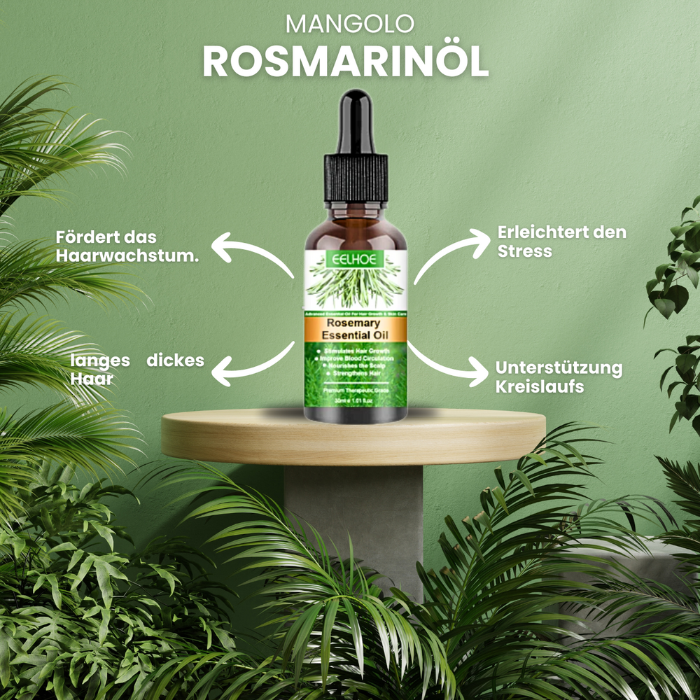 Rosmarinöl für Haarwachstum – Natürlich kräftigeres & dichteres Haar