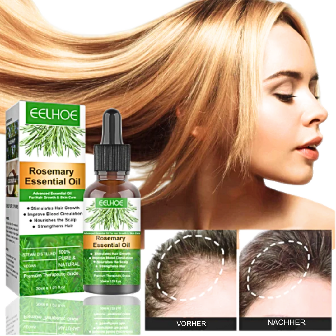 Rosmarinöl für Haarwachstum – Natürlich kräftigeres & dichteres Haar