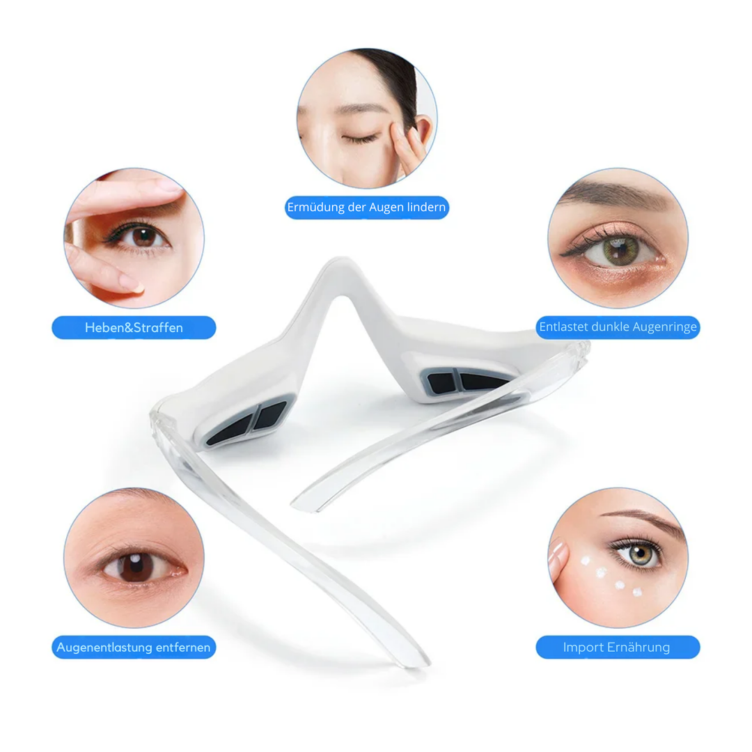 LED Augenmaske gegen Augenringe – Rotes Licht für strahlende Augen