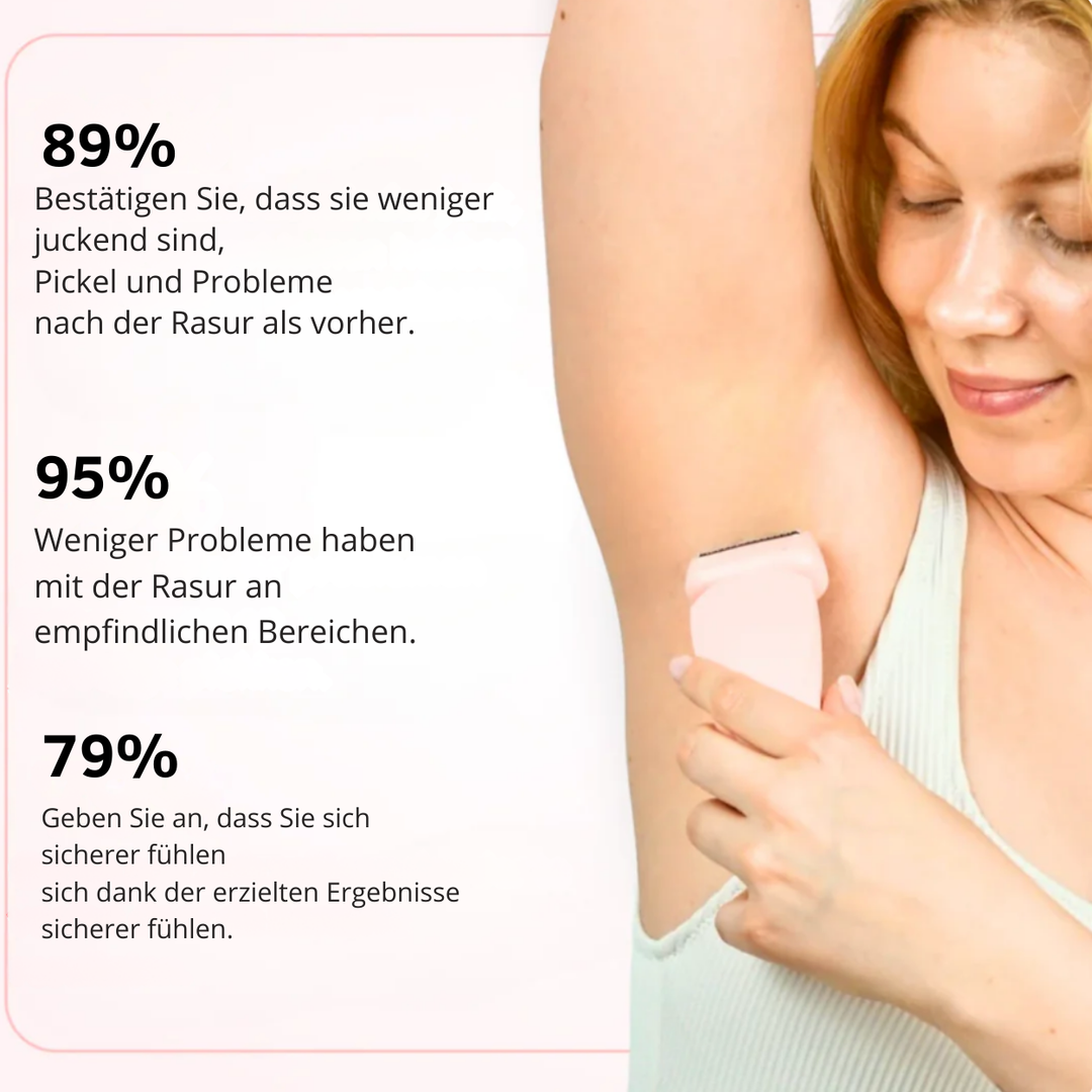 Beauty Glide Pro – Elektrischer Damenrasierer für glatte, gepflegte Haut