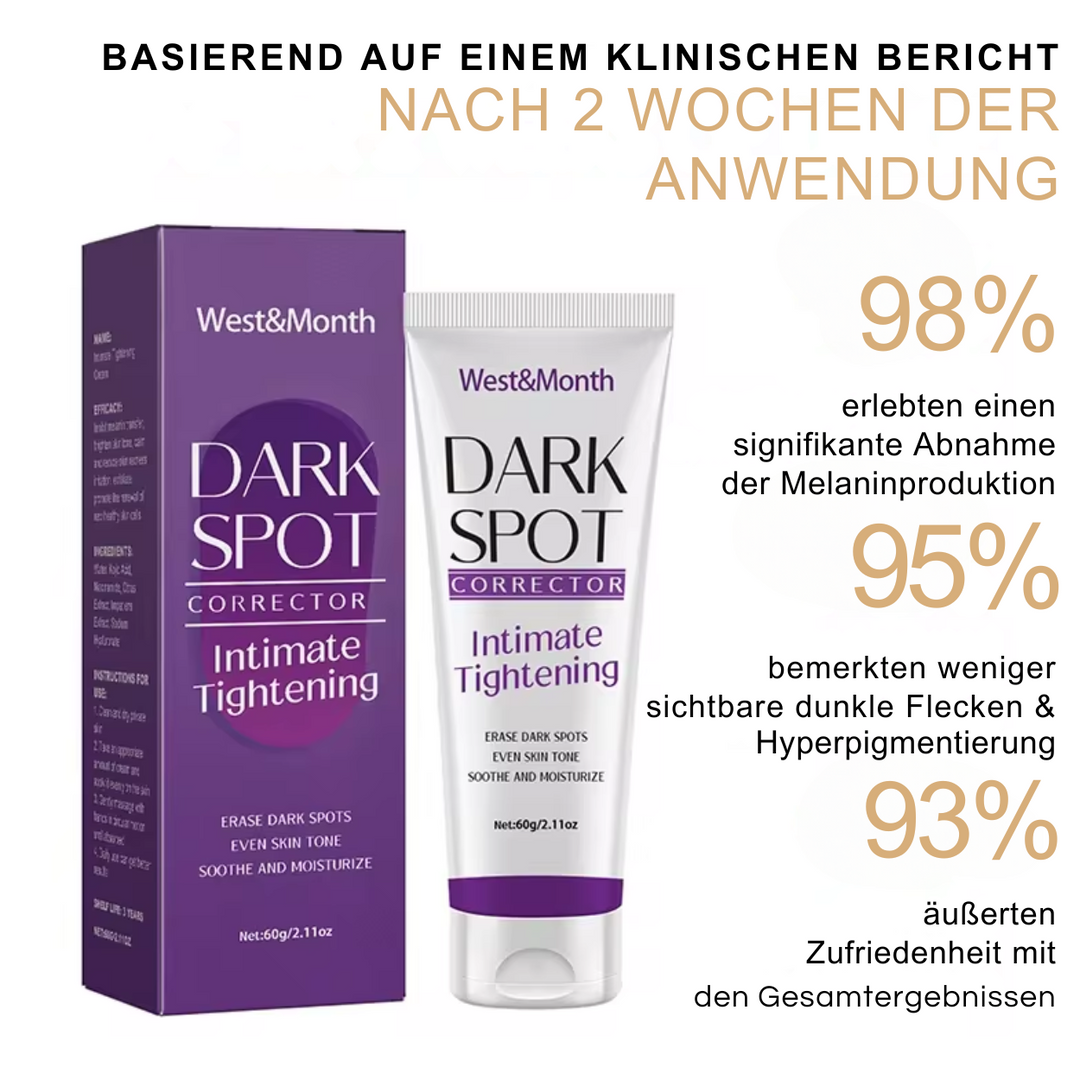 Intim Aufhellungscreme – Gegen dunkle Hautstellen & Verfärbungen
