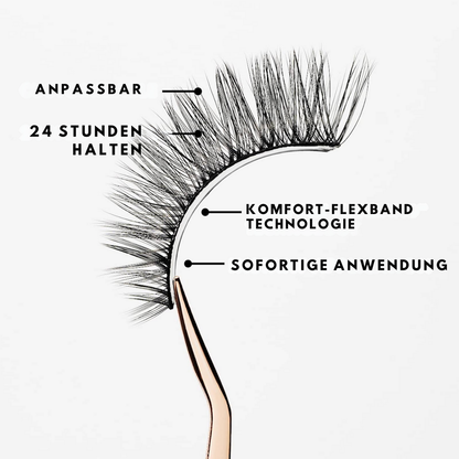 Streifenwimpern - Die Zukunft der falschen Wimpern ist Kleberfrei