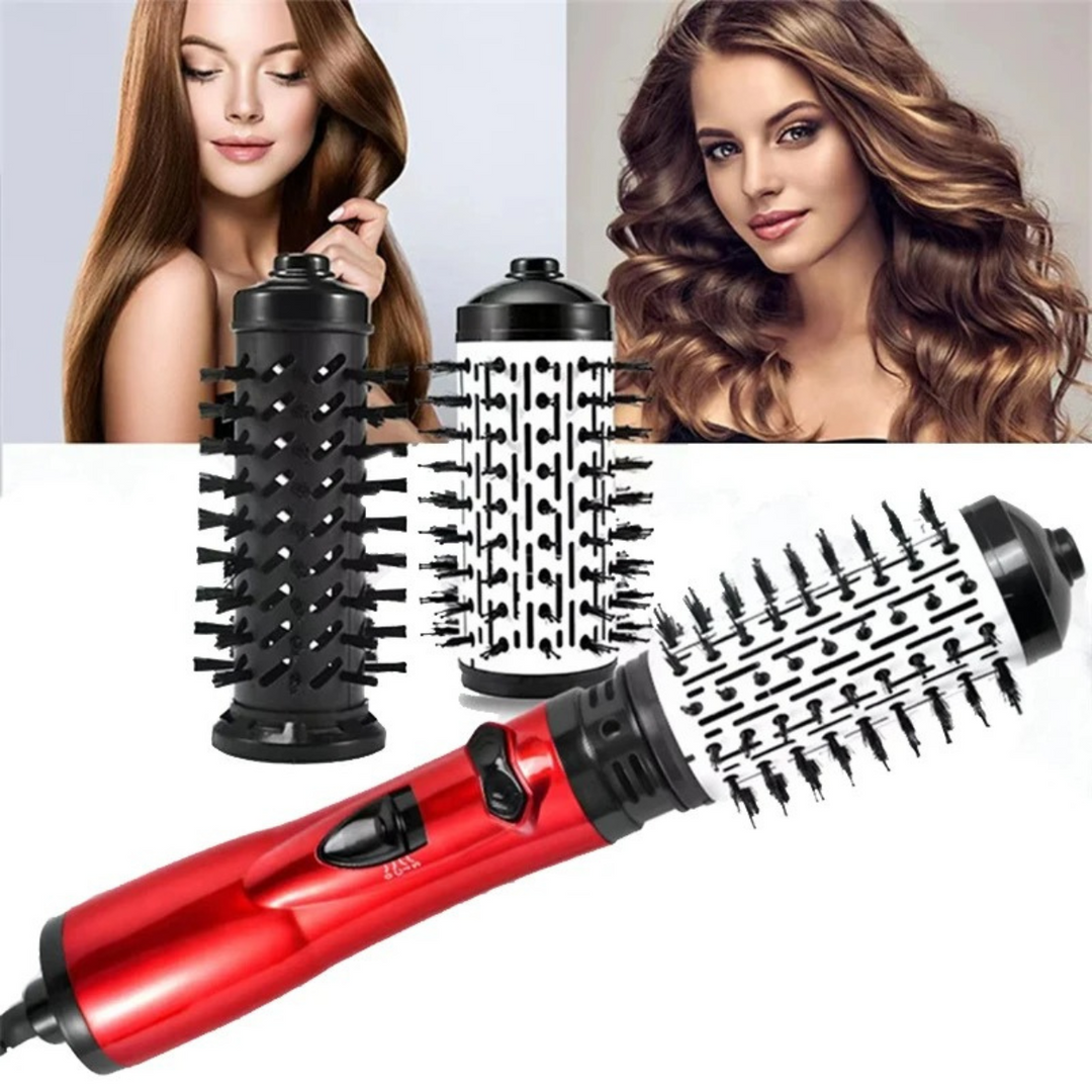 VolumenBrush 3in1 – Rotierende Warmluftbürste zum Trocknen & Stylen