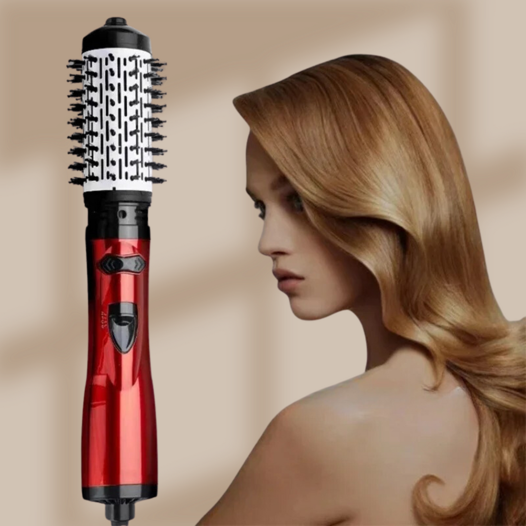 VolumenBrush 3in1 – Rotierende Warmluftbürste zum Trocknen & Stylen