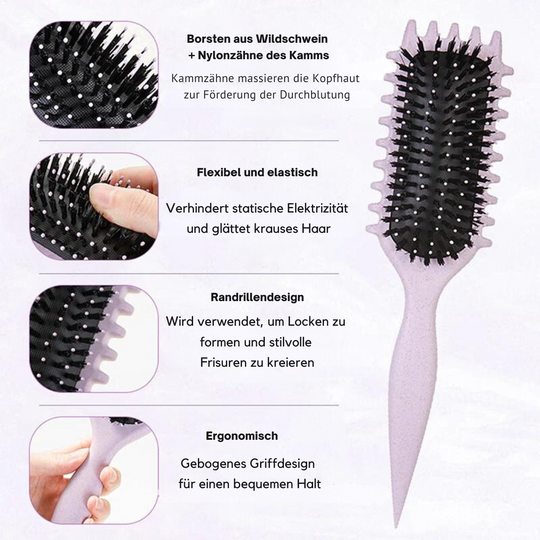 LockenStyler Brush – Definierte & frizzfreie Locken in wenigen Minuten