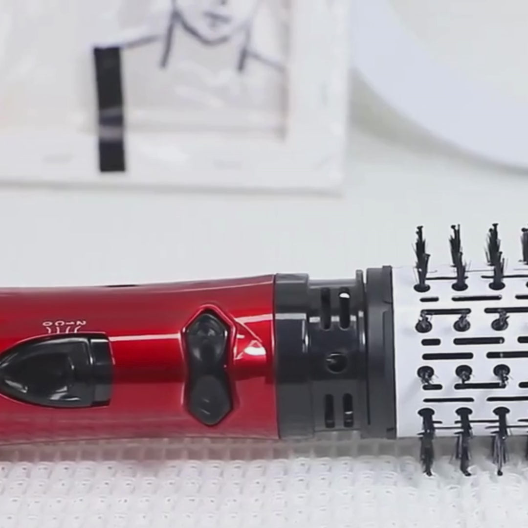 VolumenBrush 3in1 – Rotierende Warmluftbürste zum Trocknen & Stylen
